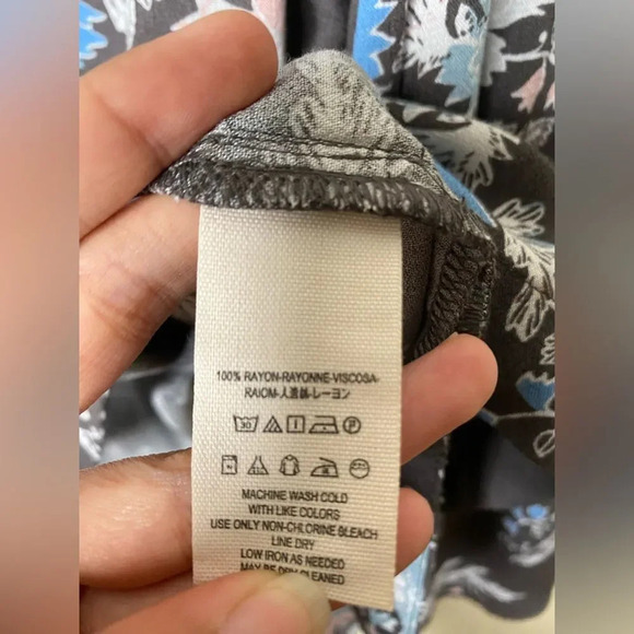 Free People Easy Girl Boho Tunic Floral Top - Picture 10 of 13